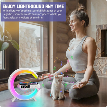 Laxish Laxe-Multifunction light wireless charge Bluetooth speaker